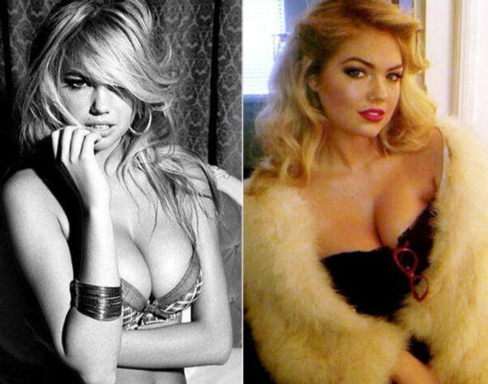 Kate Upton göğüslerinden memnun değil