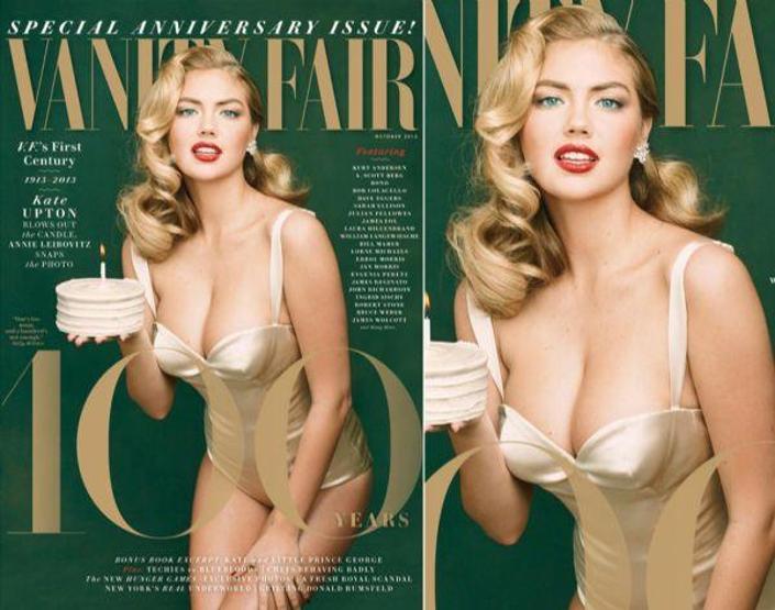 Kate Upton göğüslerinden memnun değil