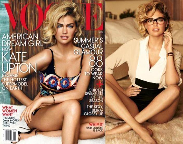 Kate Upton göğüslerinden memnun değil