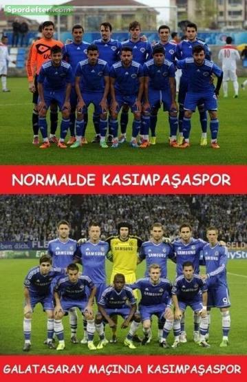 Galatasaray - Kasımpaşa capsleri
