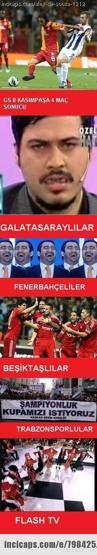 Galatasaray - Kasımpaşa capsleri