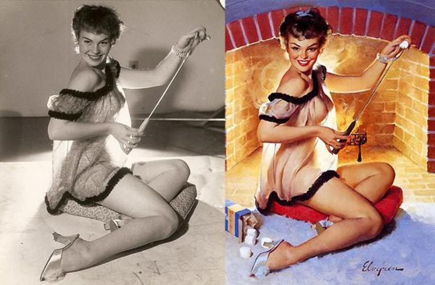 İşte pin-up güzellerinin arkasındaki gerçekler