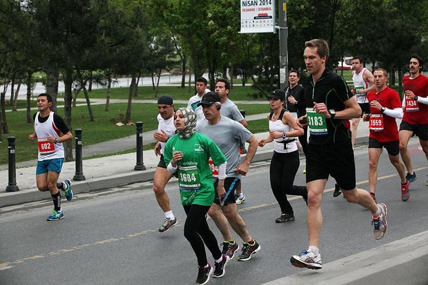 Vodafone İstanbul Yarı Maratonu koşuldu