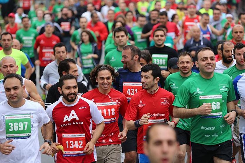 Vodafone İstanbul Yarı Maratonu koşuldu