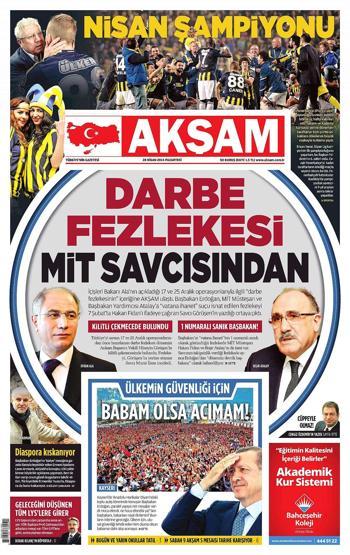 Fenerbahçenin şampiyonluğu gazete manşetlerinde