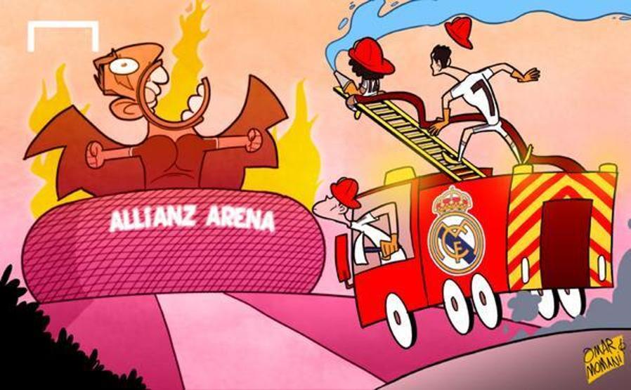Bayern Münih - Real Madrid capsleri
