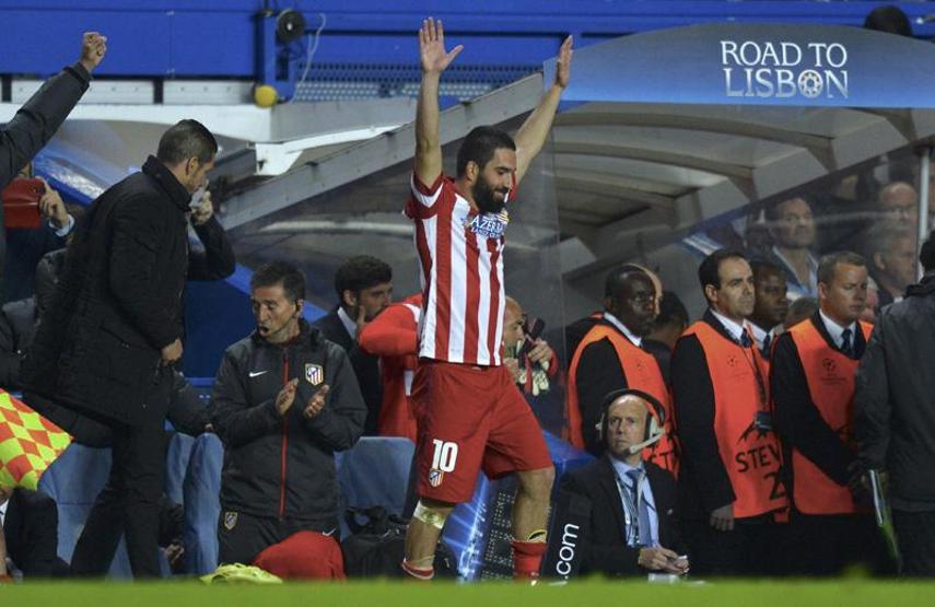 Chelsea - Atletico Madrid maçından çarpıcı kareler