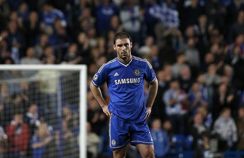 Chelsea - Atletico Madrid maçından çarpıcı kareler
