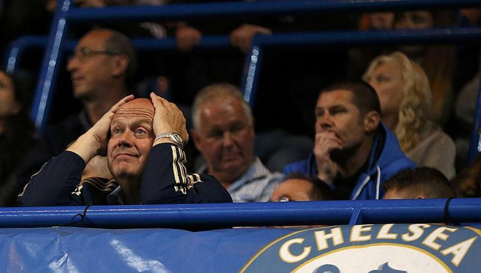 Chelsea - Atletico Madrid maçından çarpıcı kareler