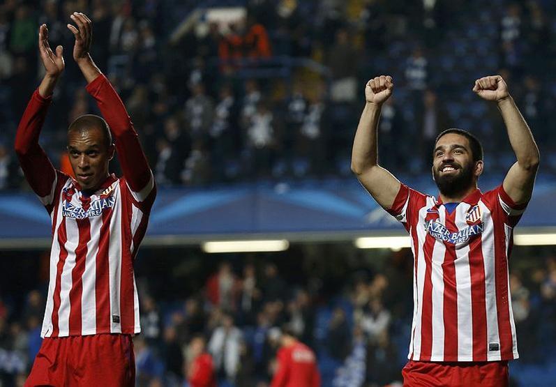 Chelsea - Atletico Madrid maçından çarpıcı kareler