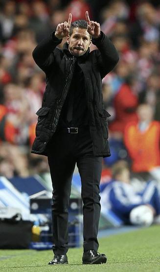 Chelsea - Atletico Madrid maçından çarpıcı kareler