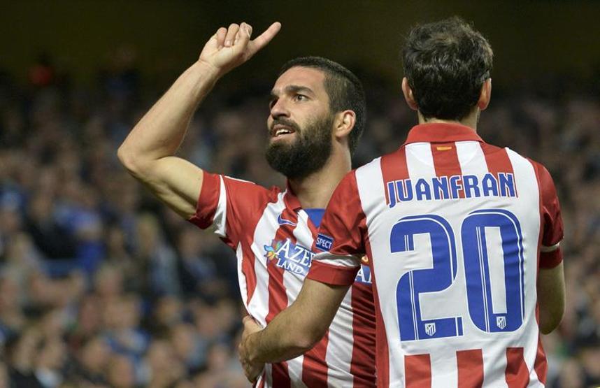 Chelsea - Atletico Madrid maçından çarpıcı kareler