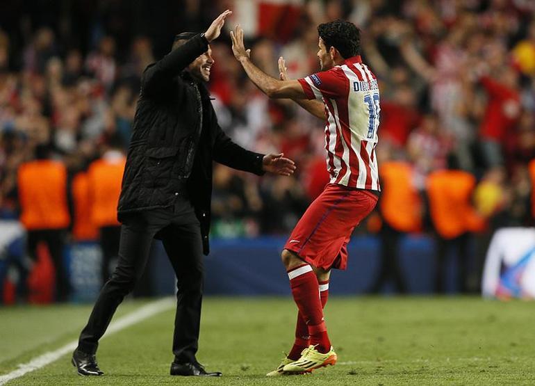 Chelsea - Atletico Madrid maçından çarpıcı kareler