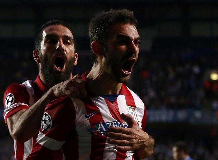 Chelsea - Atletico Madrid maçından çarpıcı kareler