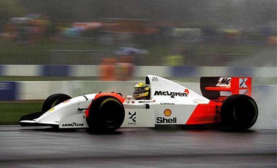 Ayrton Senna kaza yaptığı pistte anıldı