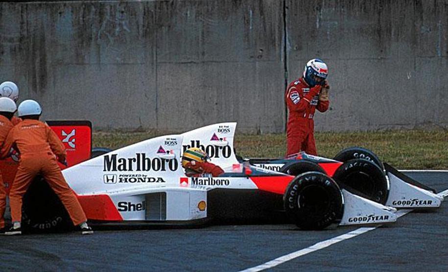 Ayrton Senna kaza yaptığı pistte anıldı