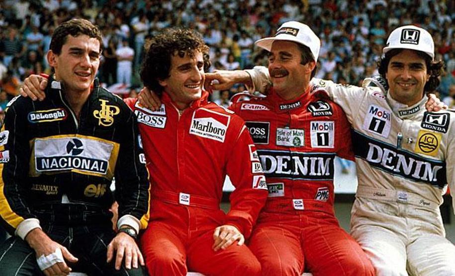 Ayrton Senna kaza yaptığı pistte anıldı