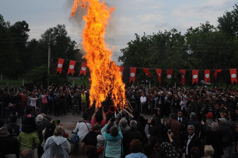 Türkiyede Hıdırellez kutlamaları (Mayıs 2014)