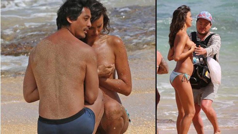 Irina Shayk üstsüz çekim