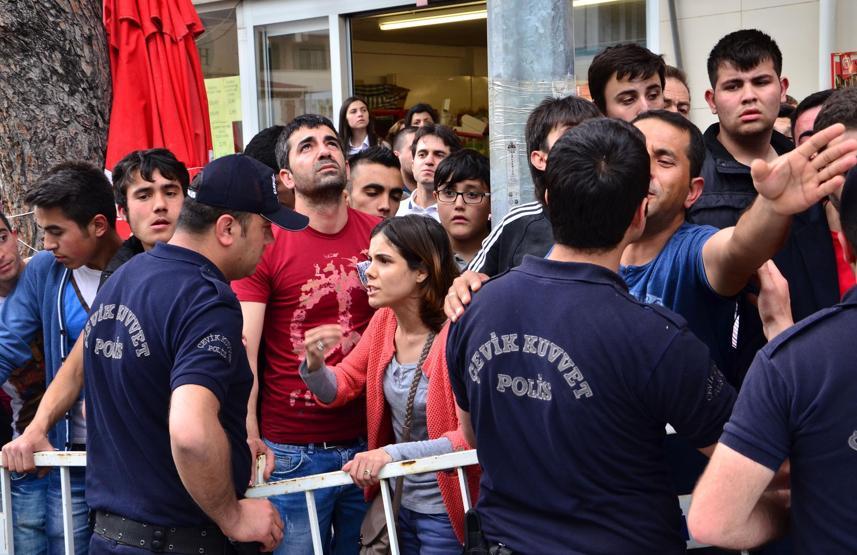 Başbakan Erdoğana Somada protesto