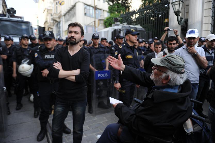 Taksimdeki Soma yürüyüşüne sert müdahale