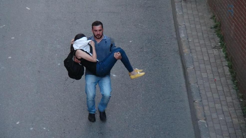 Taksimdeki Soma yürüyüşüne sert müdahale