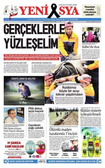 Soma faciası manşetlerde
