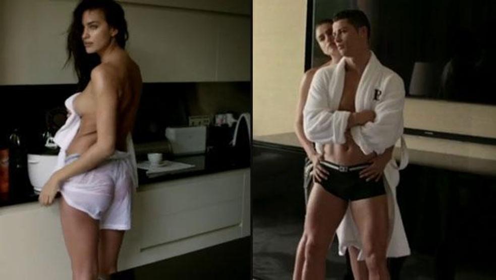 Cristiano Ronaldo ile Irina Shayktan nefes kesen pozlar