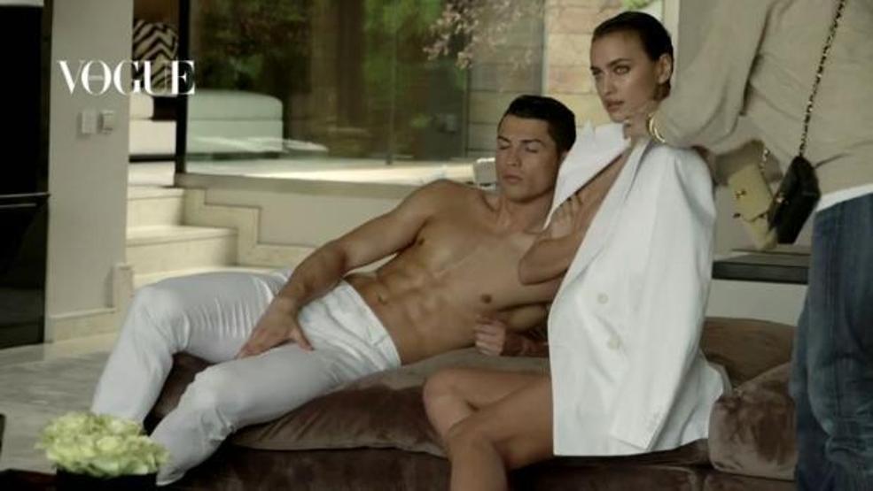 Cristiano Ronaldo ile Irina Shayktan nefes kesen pozlar