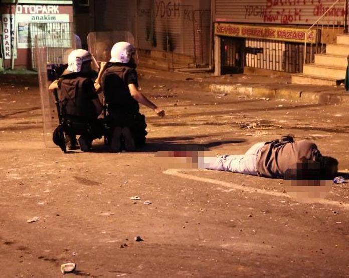 İstanbulda gergin gece