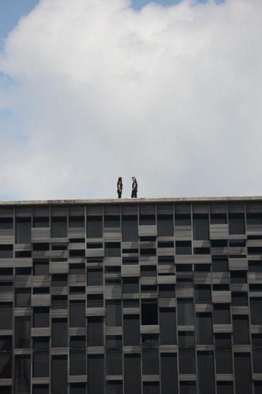 Kadın polislerden Taksim selfiesi