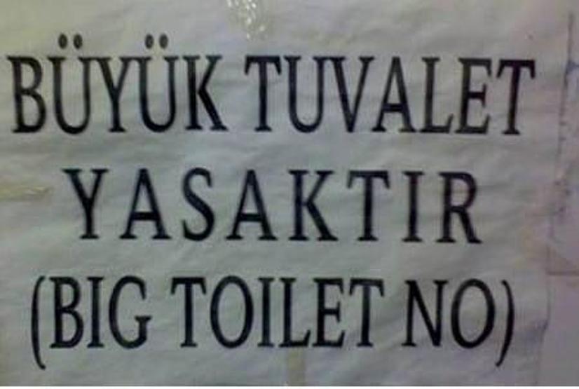 İbretlik yasak levhaları