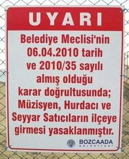 İbretlik yasak levhaları
