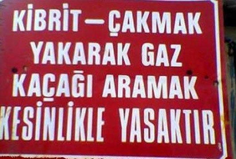 İbretlik yasak levhaları