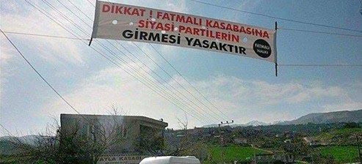 İbretlik yasak levhaları