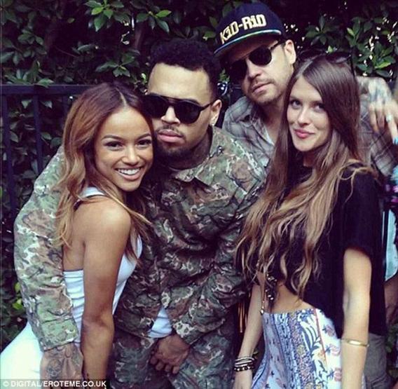 Chris Brown için porno parti
