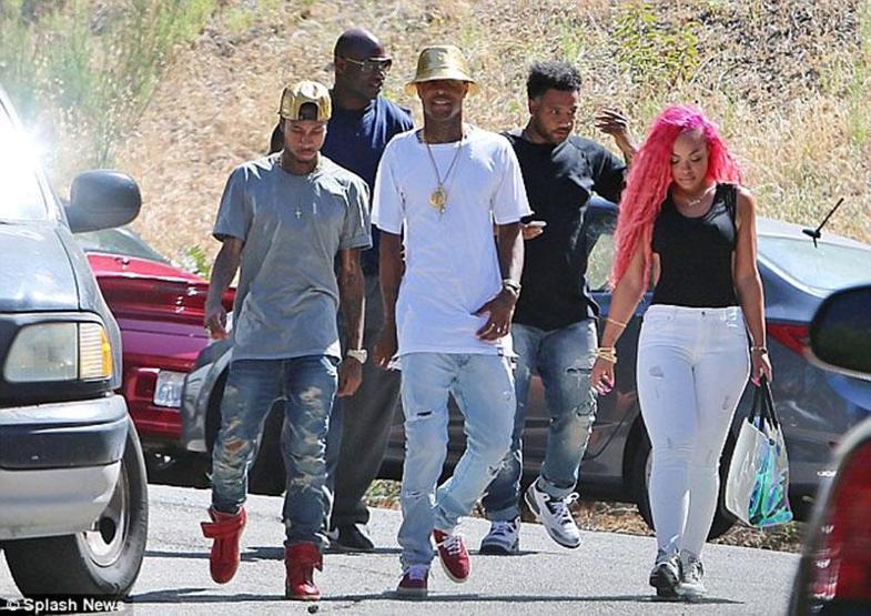 Chris Brown için porno parti