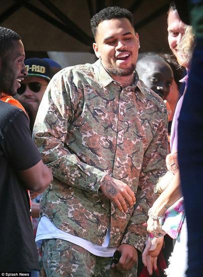 Chris Brown için porno parti