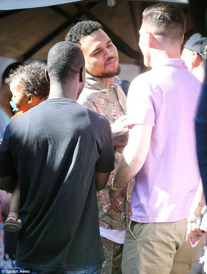 Chris Brown için porno parti