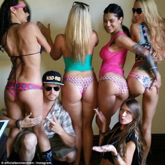Chris Brown için porno parti