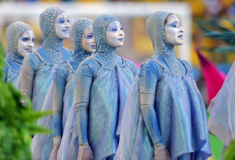 İşte 2014 Dünya Kupası Açılış Seremonisi
