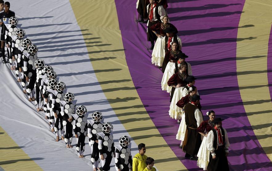 İşte 2014 Dünya Kupası Açılış Seremonisi