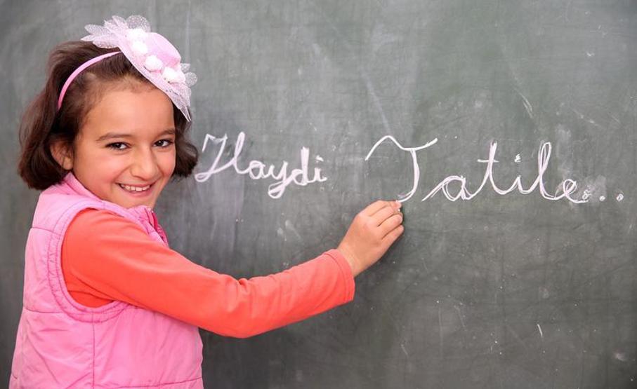 İlk karne heyecanı