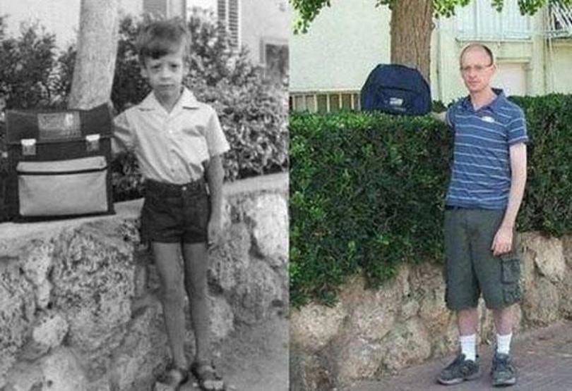 Yıllar sonra aynı pozlar