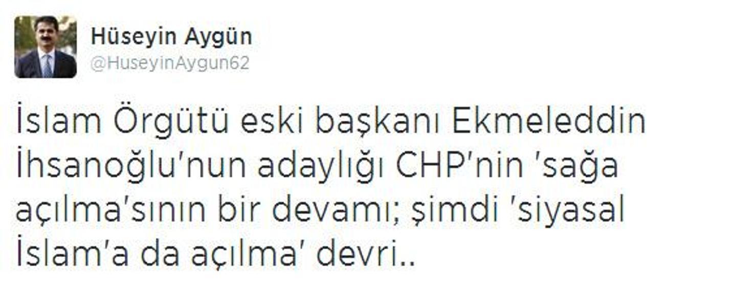 Ekmeleddin İhsanoğlu Twitterda TT oldu