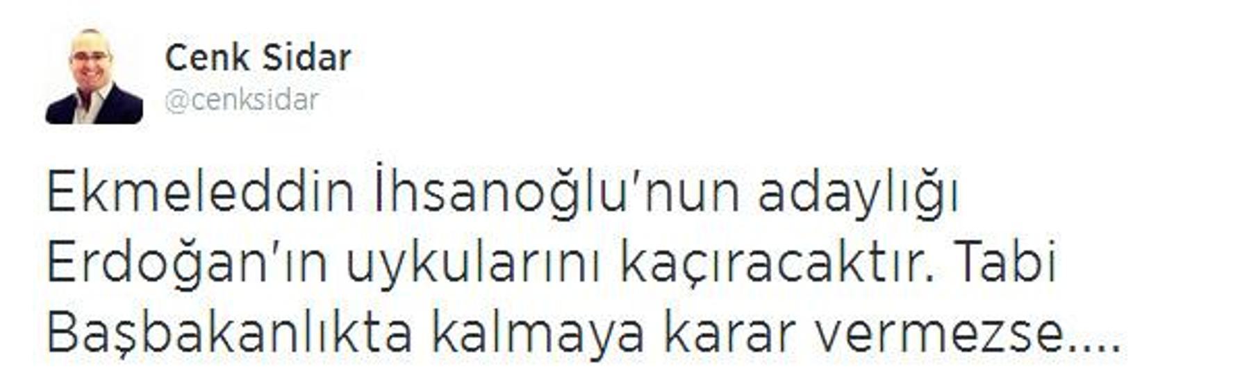 Ekmeleddin İhsanoğlu Twitterda TT oldu
