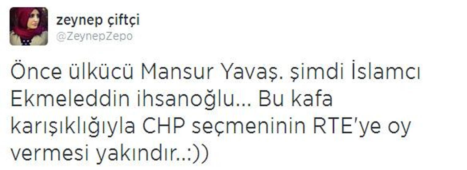 Ekmeleddin İhsanoğlu Twitterda TT oldu