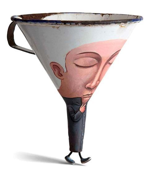 Sıradan nesnelerden sanat eseri yapılırsa...