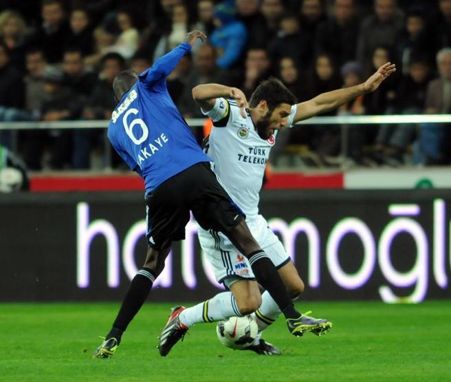 Kayseri Erciyesspor - Fenerbahçe: 1-2