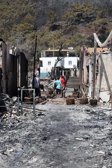 İşte Antalya Ardasandaki felaketten geriye kalanlar...